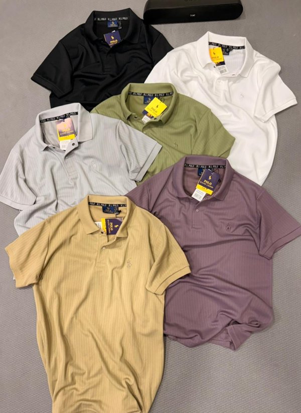 Men's Polo T-Shirt – Classic Collar Neck | Multi-Colour